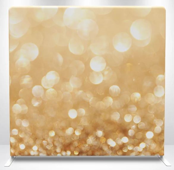 Virtual Halo Effect Gold Bokeh Glitter Glare